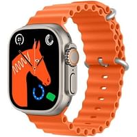 Prasoix 8 Ultra Smart Watch - Orange