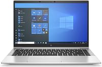 HP EliteBook 840 G8 laptop, 14" FHD IPS 400 nits, Intel Core i7-1165G7 11th Gen, 16GB RAM, 512GB SSD, Intel Iris Xe Graphics, Fingerprint, Win 10, EN-AR Keyboard, Silver- 48R40EA