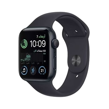 Apple Watch SE 2nd Gen GPS 40mm Midnight Case with Midnight Sport Band