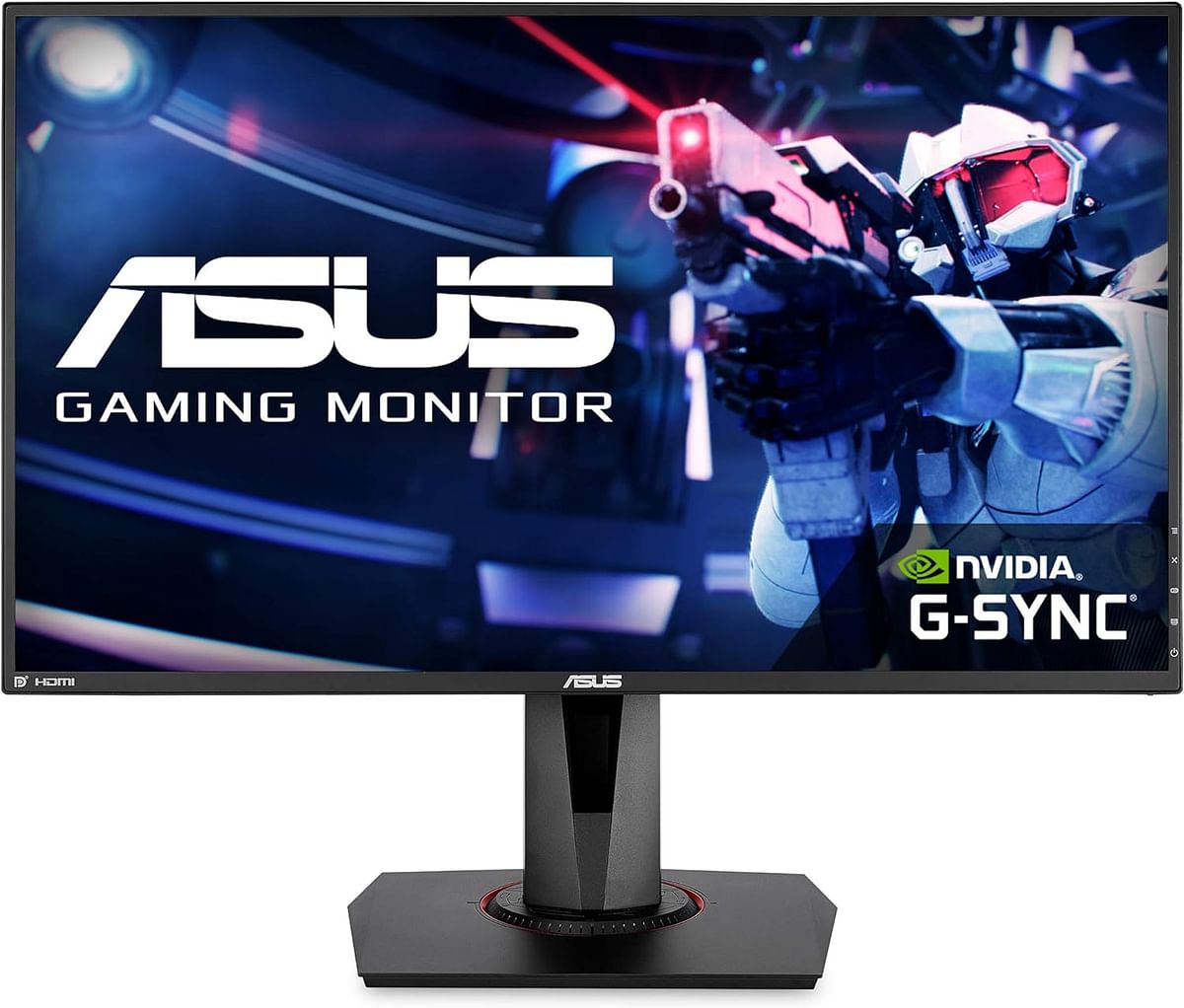 Asus VG278QR 27” Gaming Monitor 165Hz Full HD (1920 x 1080) 0.5ms G-SYNC Eye Care Display Port HDMI DVI