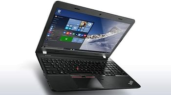 Lenovo Thinkpad E560 - Intel Core I7-6th Gen - 2.50 GHZ - 8GB Ram 1TB HDD - AMD Radeon Graphics 2GB - English & Arabic Keyboard - Black