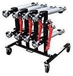 Sunex 7709 Car Dolly Rack, 4-Dolly Capacity