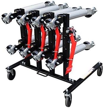 Sunex 7709 Car Dolly Rack, 4-Dolly Capacity