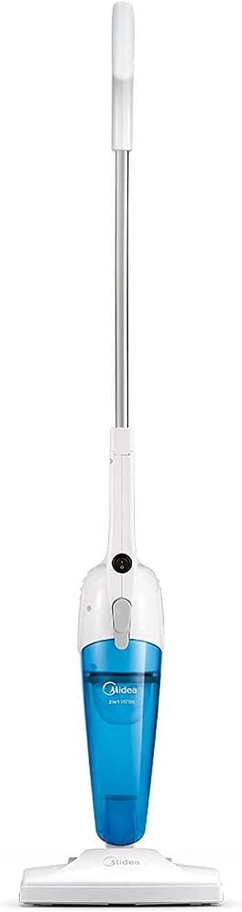 Midea 2in1 Light Weight Corded Upright Vacuum Cleaner, 600W Powerful with 0.8L Transparent Dust Container, Stick & Handheld Multi-Surface Cleaning, 5M Cord, High Suction Power, Best for Home, SC861