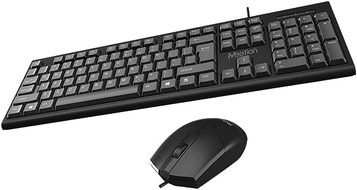 PC Computer Keyboard and Mouse C100