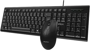 PC Computer Keyboard and Mouse C100