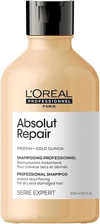L’Oréal Professionnel Shampoo, Dry And Damaged Hair, Serie Expert Absolut Repair, 300ml