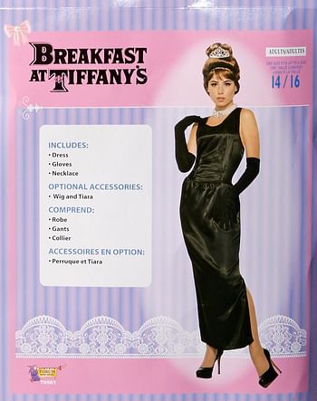 Women's Little Black Dress Breakfast at Tiffany's Costume