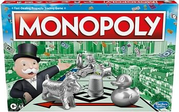 Monopoly Classic Board Game - Fun Family & Kids Board Game - Board Game For Boys & Girls Ages 8+ - Great Gift For All Occasions