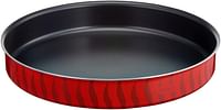 Tefal Les Spécialistes Kebbe 34cm, Non-Stick Coating, Aluminum, Heat Diffusion, Easy Cleaning, Red, Made in France J5719483