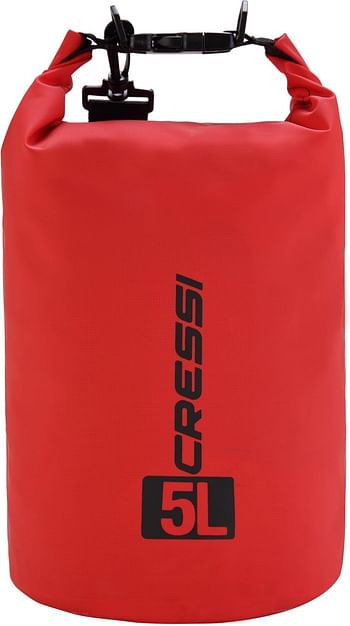 Cressi Waterproof Dry Bag for Water Sports Activities - Red