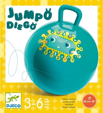 كرة جامبو دييجو نطاطة من ديكجو - ازرق