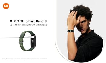 Xiaomi Smart Band 8 Champagne Gold | Adaptive Display Brightness & High Refresh Rate | Ultra Long Battery Life，Quick Charge | 200+ Colorful Watch Faces | All-day Health Monitoring w/FREE STRAP