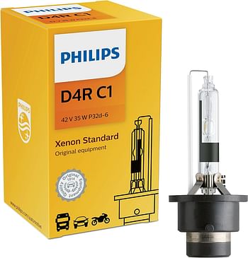 Philips 42406C1 D4R Standard Xenon Hid Headlight Bulb, 1 Pack