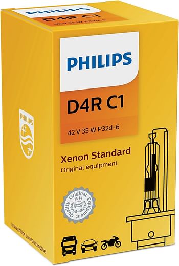 Philips 42406C1 D4R Standard Xenon Hid Headlight Bulb, 1 Pack