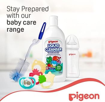 Pigeon Liquid Cleanser for Baby Accessories and Fruits and Vegetables -  White -450ml - Pack of 2