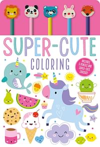 Super-Cute Coloring - Hardcover