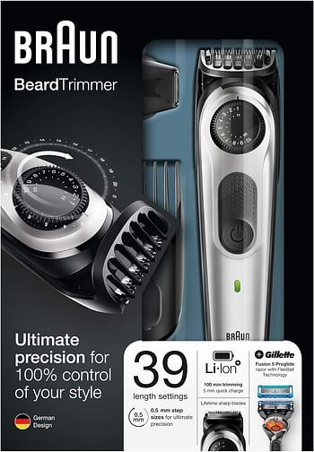 Braun BT 5060 Rechargeable Beard Trimmer & hair - Pack of 1