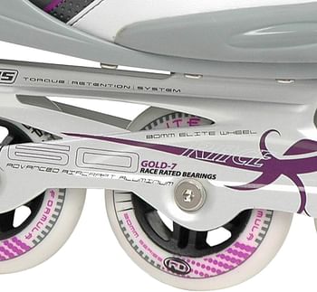 Roller Derby AERIO Q-60 Women's - 8 size - Grey, Purple