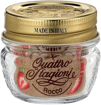 Bormioli Rocco Quattro Stagioni 2.7 oz. Mini Glass Jar with Lid - Clear