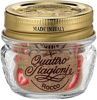 Bormioli Rocco Quattro Stagioni 2.7 oz. Mini Glass Jar with Lid - Clear