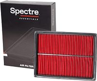 Spectre Essentials Engine Air Filter Premium Car Air Filter, Lasts Up To 6, 000 Miles Longer Fits Select 1990-2020 Nissan/Infiniti, Sentra, JUKe, Tiida, Rogue, Tsuru, 300Zx, Q50, Q60, Q70, Spa-2409