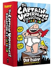 The Captain Underpants Color Collection - Captain Underpants 1-3 Boxed Set - By: Dav Pilkey