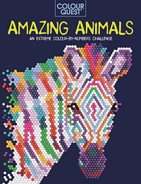 Colour Quest: Amazing Animals: An Extreme by Numbers Challenge - Paperback - Lauren Farnsworth