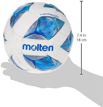 كرة قدم مولتن جلد صناعي مخيط يدوياً مقاس 3 أبيض
