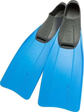 Cressi Clio Fins - Snorkeling and Diving Flipper Fins, Adults and Children Unisex