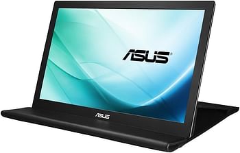 ASUS MB169B+ Portable USB Monitor - 16 inch - 15.6 inch viewable Full HD, USB-powered, IPS, Ultra-slim, Smart Case