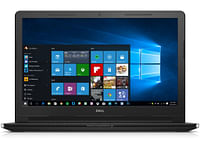 Dell Laptop Vostro(15-3000) 3568 - Core i5-7th Gen 2.50GHz - 4GB RAM - 500GB HDD - HD Graphics 620 - English Keyboard - Black
