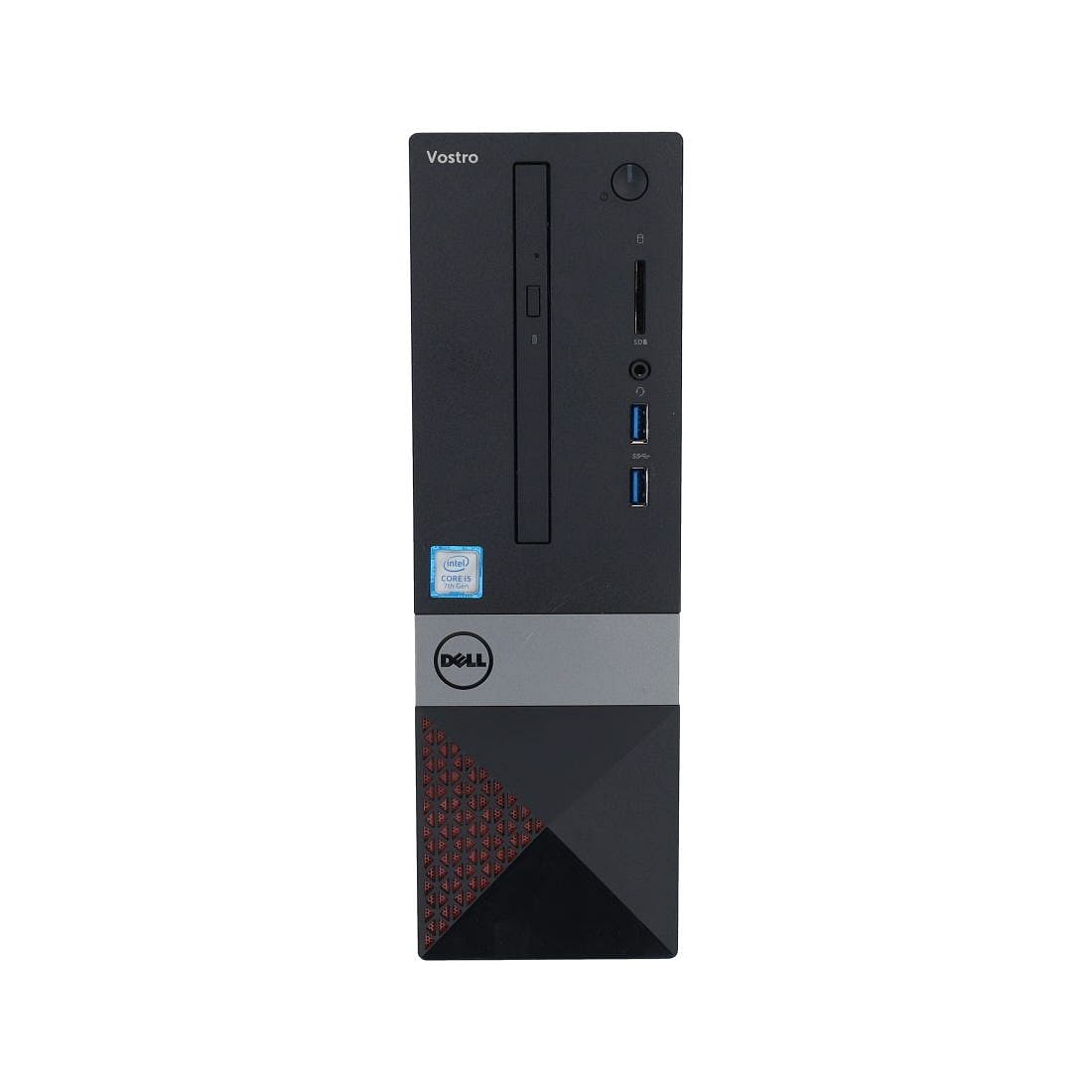 Dell Vostro Desktop 3268 C I5-7400 - 3.00 GHZ  - 4GB RAM - 500 GB HDD - Black  With Wired Keyboard & Mouse