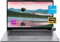 Lenovo 2023 Flagship IdeaPad 3i Laptop 14 Inch FHD Screen, Dual-core Intel i3-1115G4 Processor, Upto 4.10 GHz, 12GB RAM, 256GB NVMe SSD, Wi-Fi 6, Bluetooth, 4-in-1 Card Reader, Windows 11, +Hubxcel Accessory