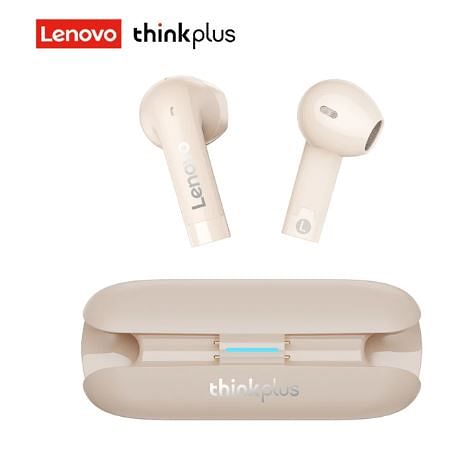 Lenovo Thinkplus TW60 Wireless Bluetooth Headphones Noise Reduction 300mAH Long Standby Headset Dual HD Mic Black