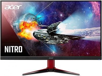 Acer Nitro VG271 Sbmiipx 27 Inch Full HD - 1920 X 1080 - IPS Gaming Monitor, AMD FreeSync Premium Technology,165Hz Refresh Rate, 1ms VRB, HDR400, 99% SRGB, 1 Display Port 1.2a And 2 HDMI 2.0