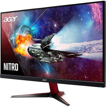 Acer Nitro VG271 Sbmiipx 27 Inch Full HD - 1920 X 1080 - IPS Gaming Monitor, AMD FreeSync Premium Technology,165Hz Refresh Rate, 1ms VRB, HDR400, 99% SRGB, 1 Display Port 1.2a And 2 HDMI 2.0
