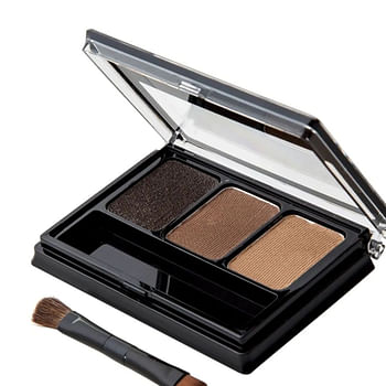 Eyebrow Fashion Brow 3D Brow & Nose Palette - Dark Brown