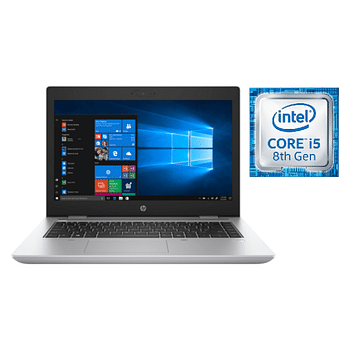 HP ProBook 640 G5 Core i5, 8GB RAM 256GB SSD Win10P 14″ FHD, Silver