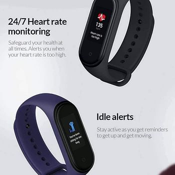 M5 Smart Watch Bracelet Touch screen compatible - Black