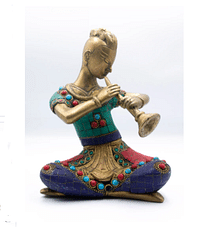 Musician Statute (Tribal Folk Musician) Sets of 3