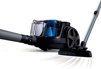 Philips PowerPro Compact 1800W, 360W suction power, Power Cyclone 5 technology, integrated brush, HEPA filter, easy to empty dust bucket, 1.5L dust capacity FC9350/01