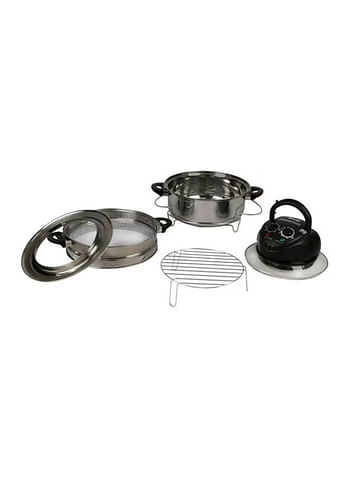 ATC Multifunctional Halogen Cooker 9 Liter Silver Color -Model  H-HC-120 .