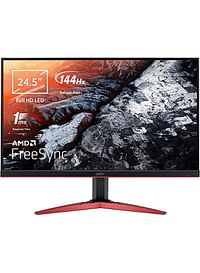 Acer KG251Q Jbmidpx 24.5 Inch Full HD-Gaming Monitor -AMD FreeSync -Up to 165Hz Refresh Rate -Up to 0.6ms -Zero-Frame