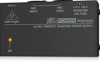 Behringer Micropower Ps400 Phantom Power Supply