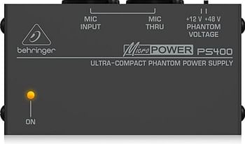 Behringer Micropower Ps400 Phantom Power Supply