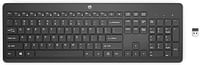 HP 230 Wireless Keyboard - 2.4GHz Bluetooth Connection - Low-Profile, Quiet Design - Windows & Mac OS - Laptop, PC Compatible - Shortcut Keys & Number Pad - Long Battery Life,Black