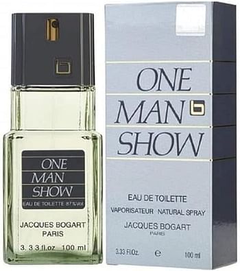 Jacques Bogart  One Man Show Highly Concentrated for Men- Eau de Toilette, Multi Colour, 100 ml