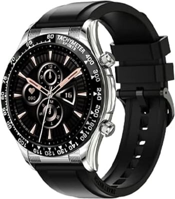 Werfone Round Smart Watch 43 mm - Black