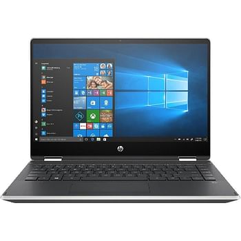 HP Pavilion x360 14-dh1000nx  2-in-1 Laptop - Convertible Folder 14 Inch - Intel Core i3-10110U - 1 TB HDD -4 GB RAM - Windows 10 - Natural Silver